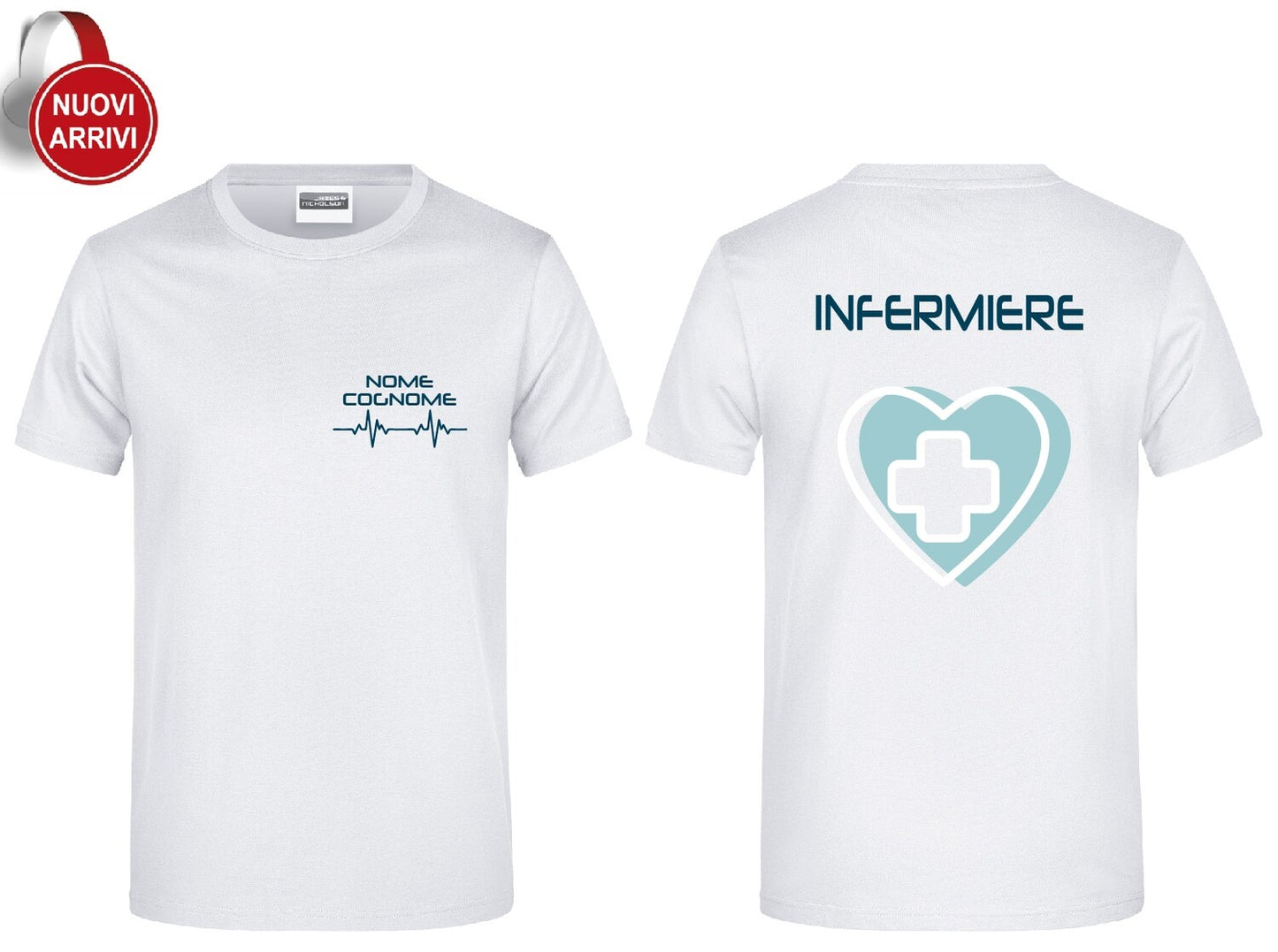 T-shirt Infermiere New TIFFANY - Personalizzata con nome
