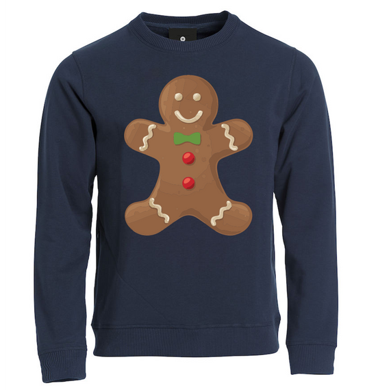 Felpa Natale uomo PAN DI ZENZERO - Blu