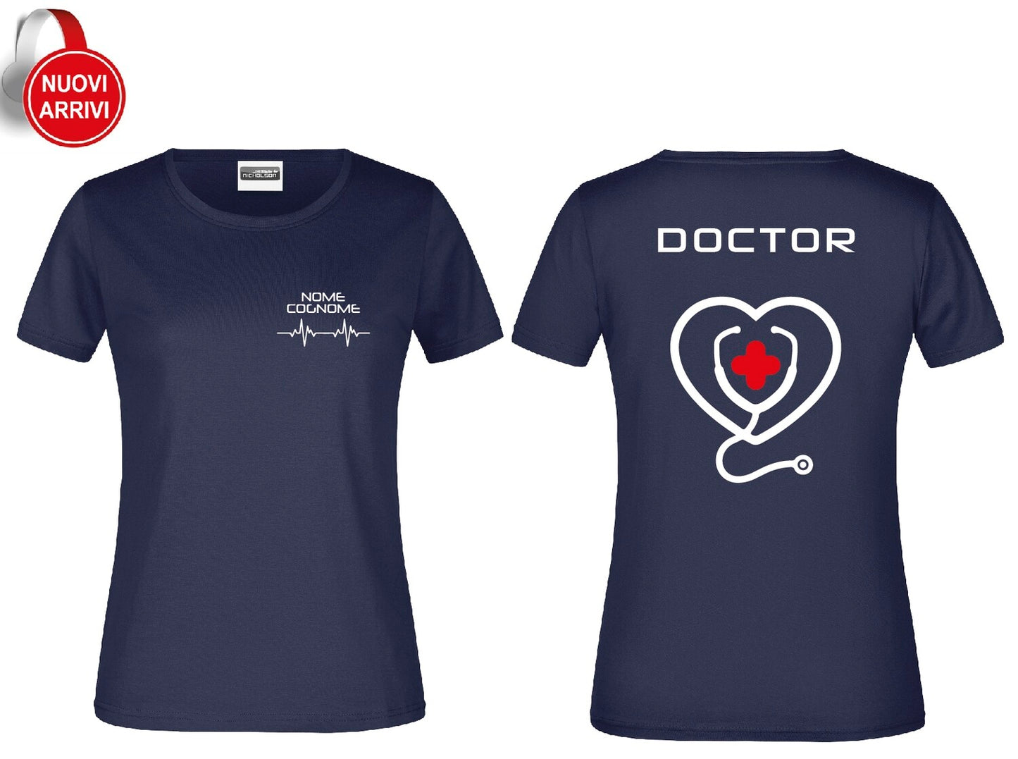T-shirt Doctor - Personalizzata con nome