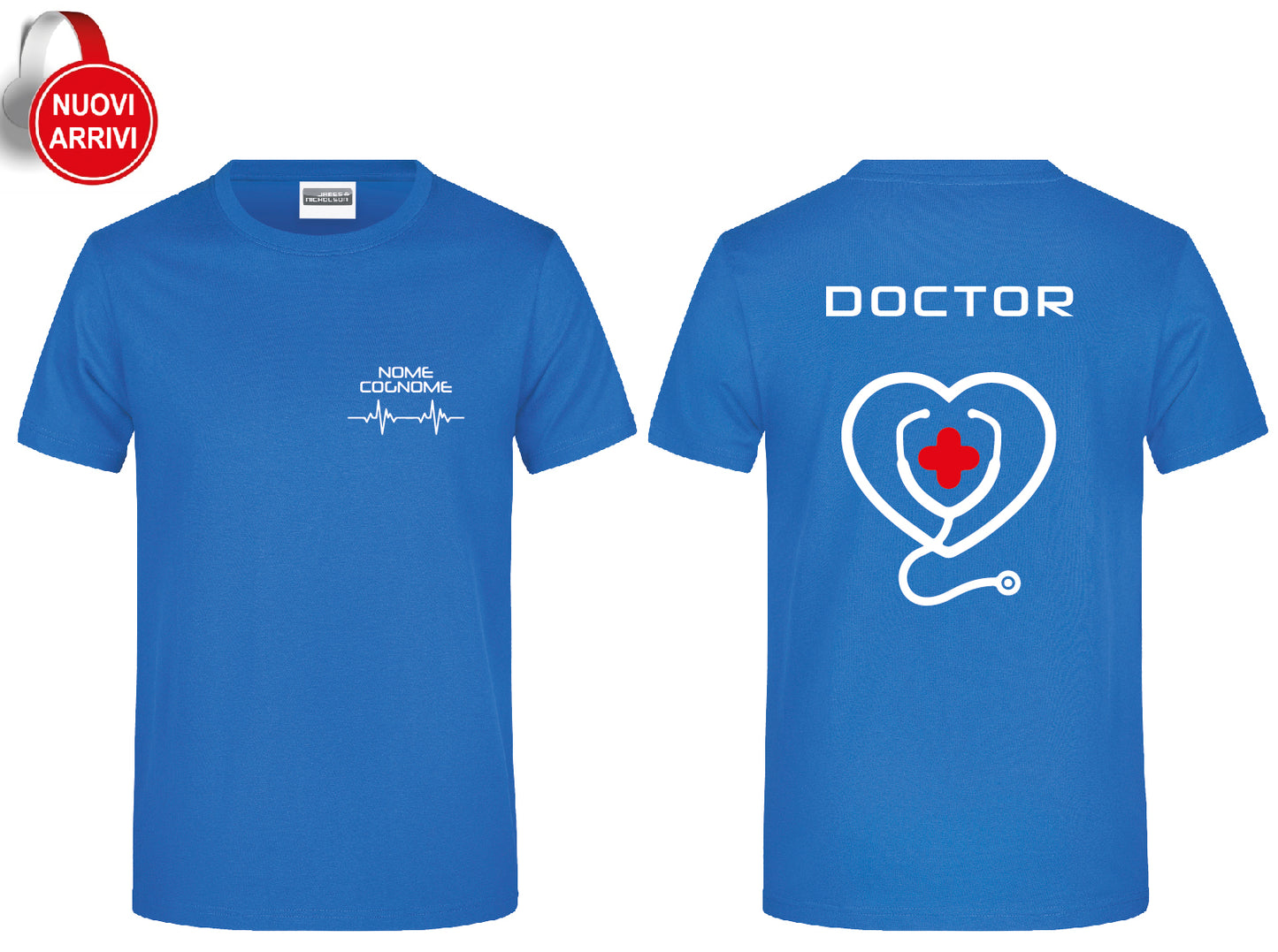 T-shirt Doctor - Personalizzata con nome