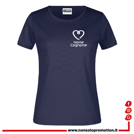 T-shirt Fisioterapista - Osteopata - Massofisioterapista - Massoterapista - Personalizzata con nome