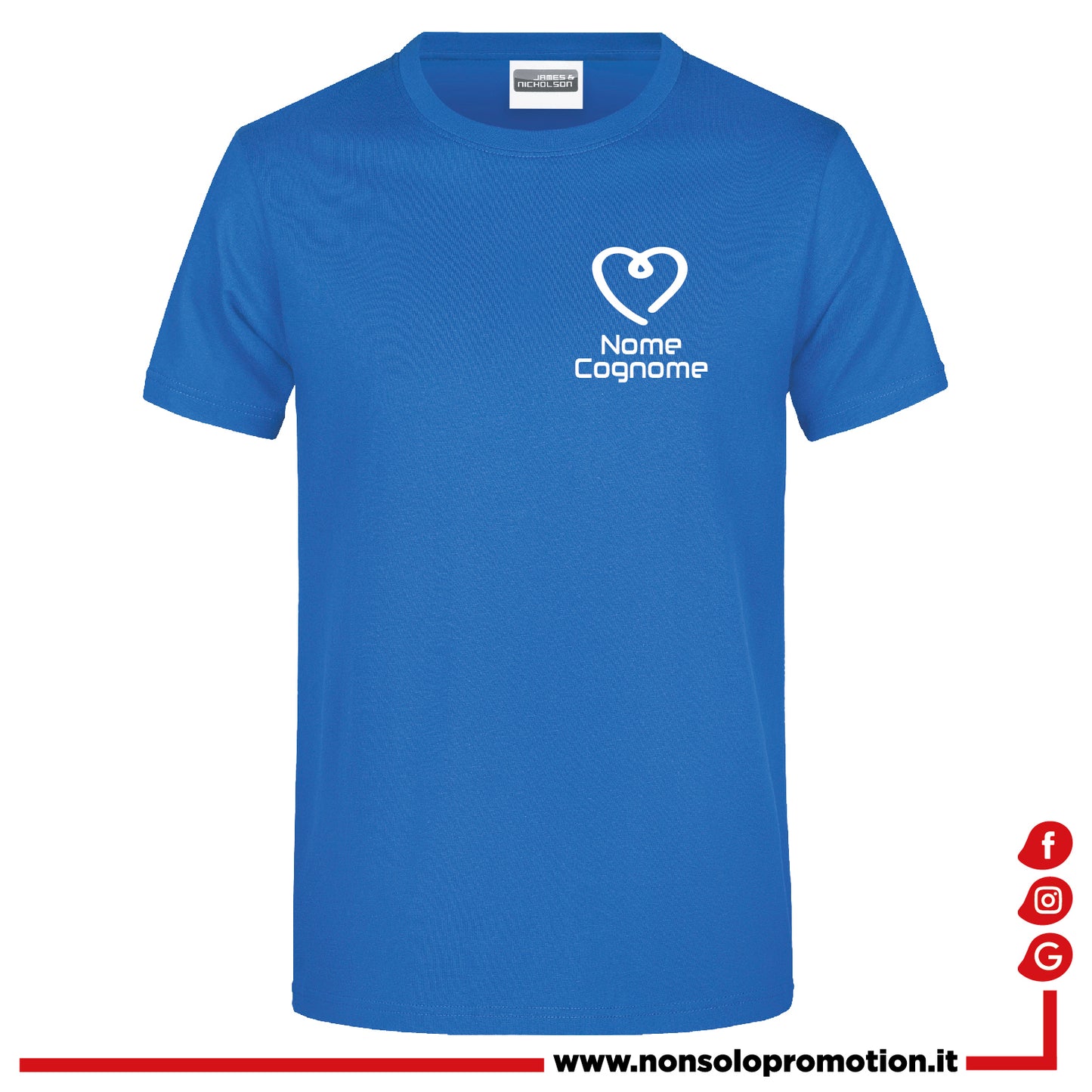 T-shirt Fisioterapista - Osteopata - Massofisioterapista - Massoterapista - Personalizzata con nome