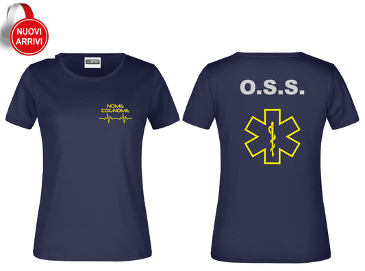 T-shirt Oss FLUO - Personalizzata con nome