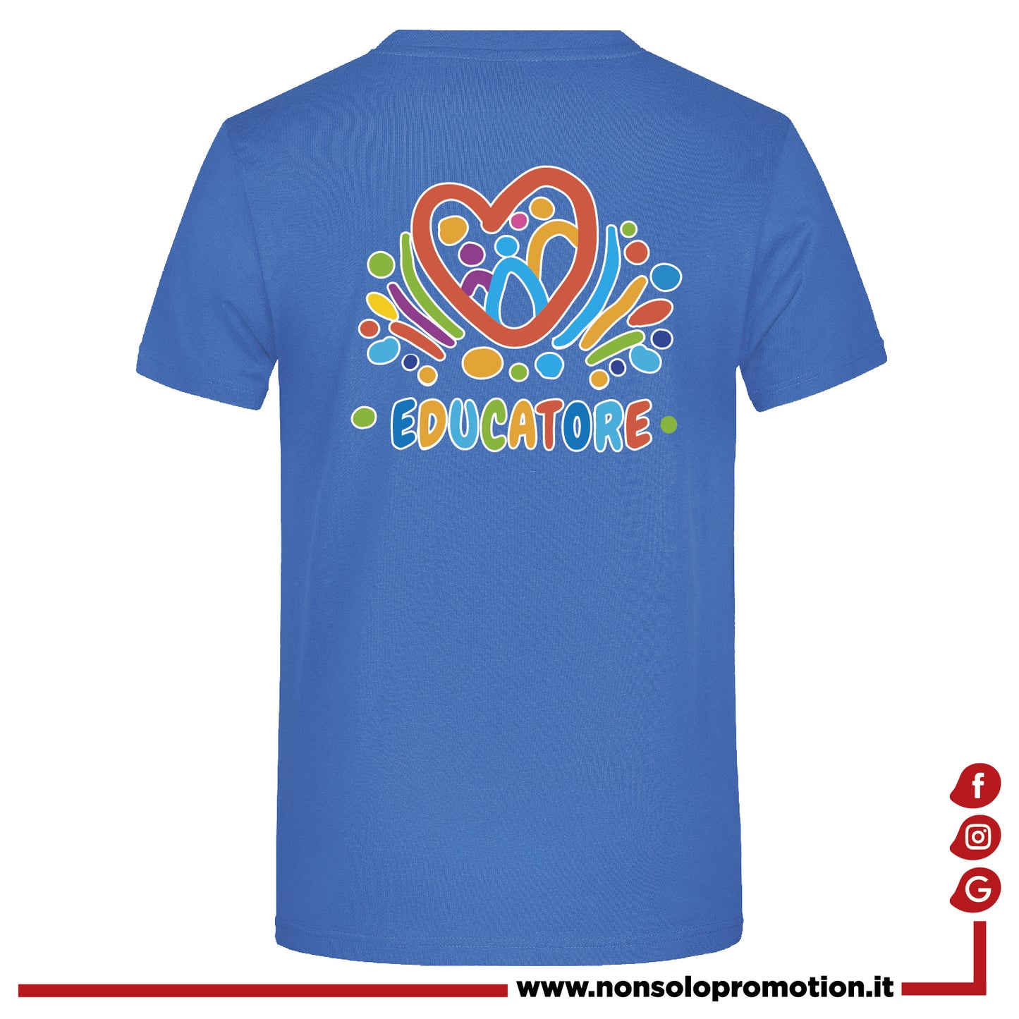 T-shirt Educatore e Educatrice - Personalizzata con nome
