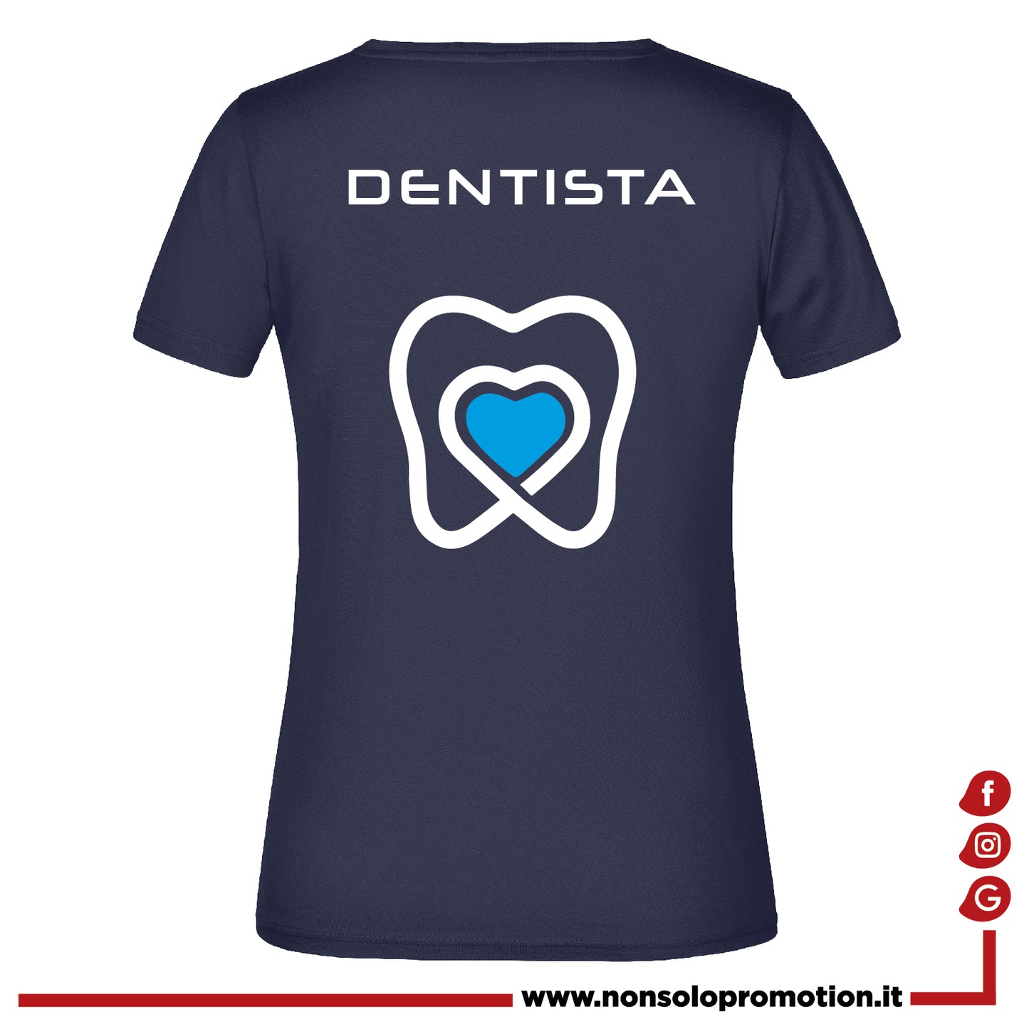 T-shirt Dentista - Personalizzata con nome