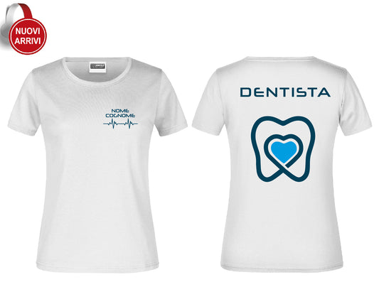 T-shirt Dentista - Personalizzata con nome