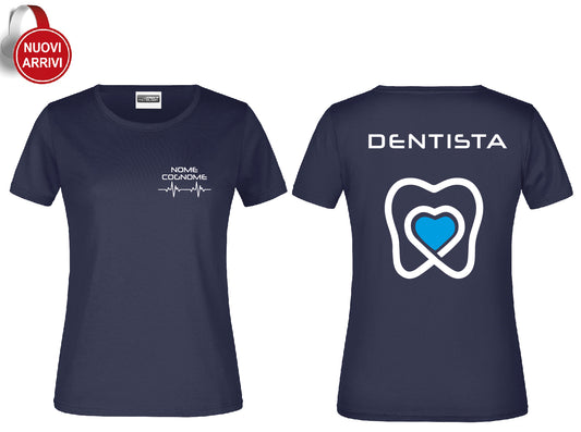 T-shirt Dentista - Personalizzata con nome