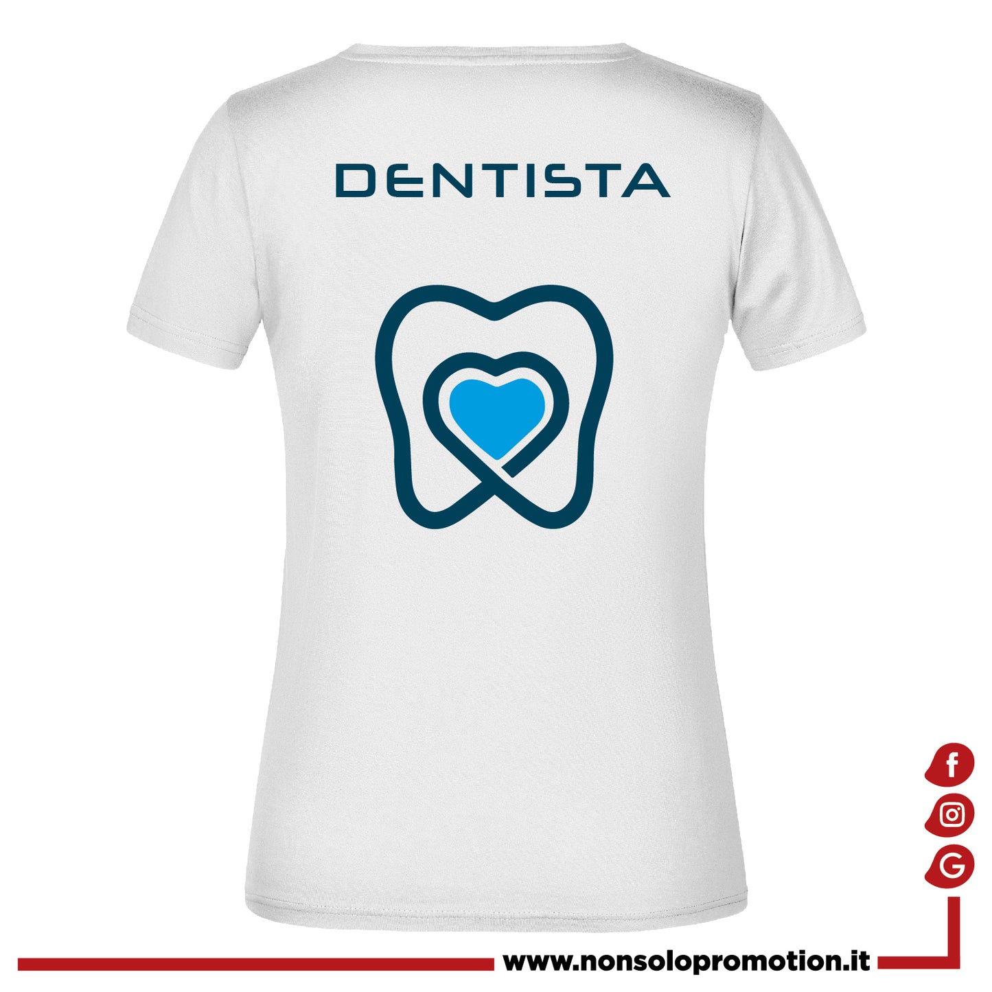 T-shirt Dentista - Personalizzata con nome