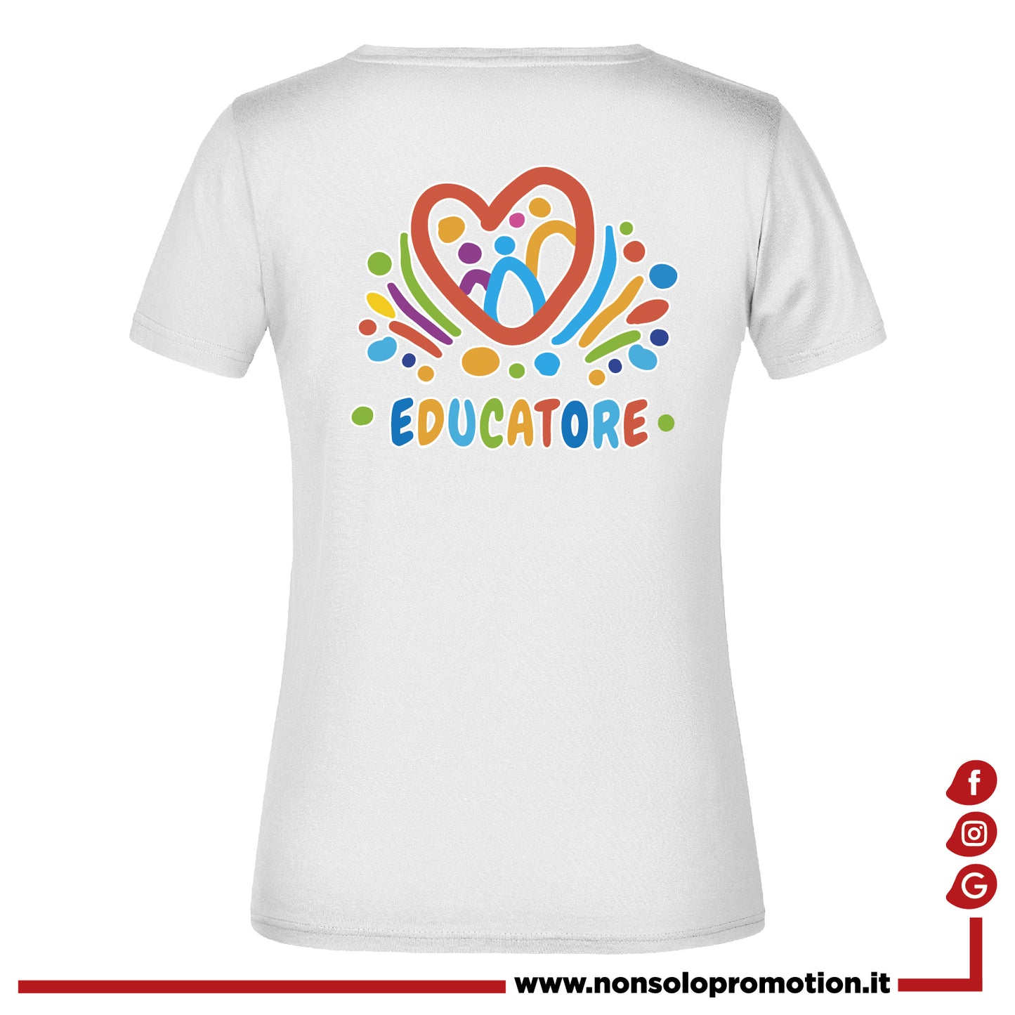 T-shirt Educatore e Educatrice - Personalizzata con nome