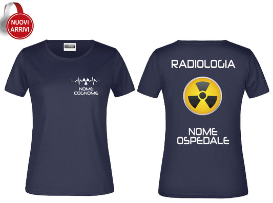 T-shirt Radiologia - Personalizzata con nome