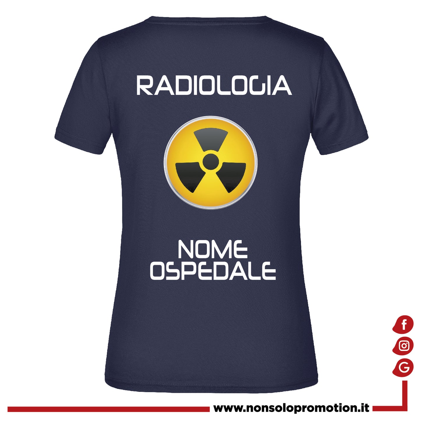 T-shirt Radiologia - Personalizzata con nome