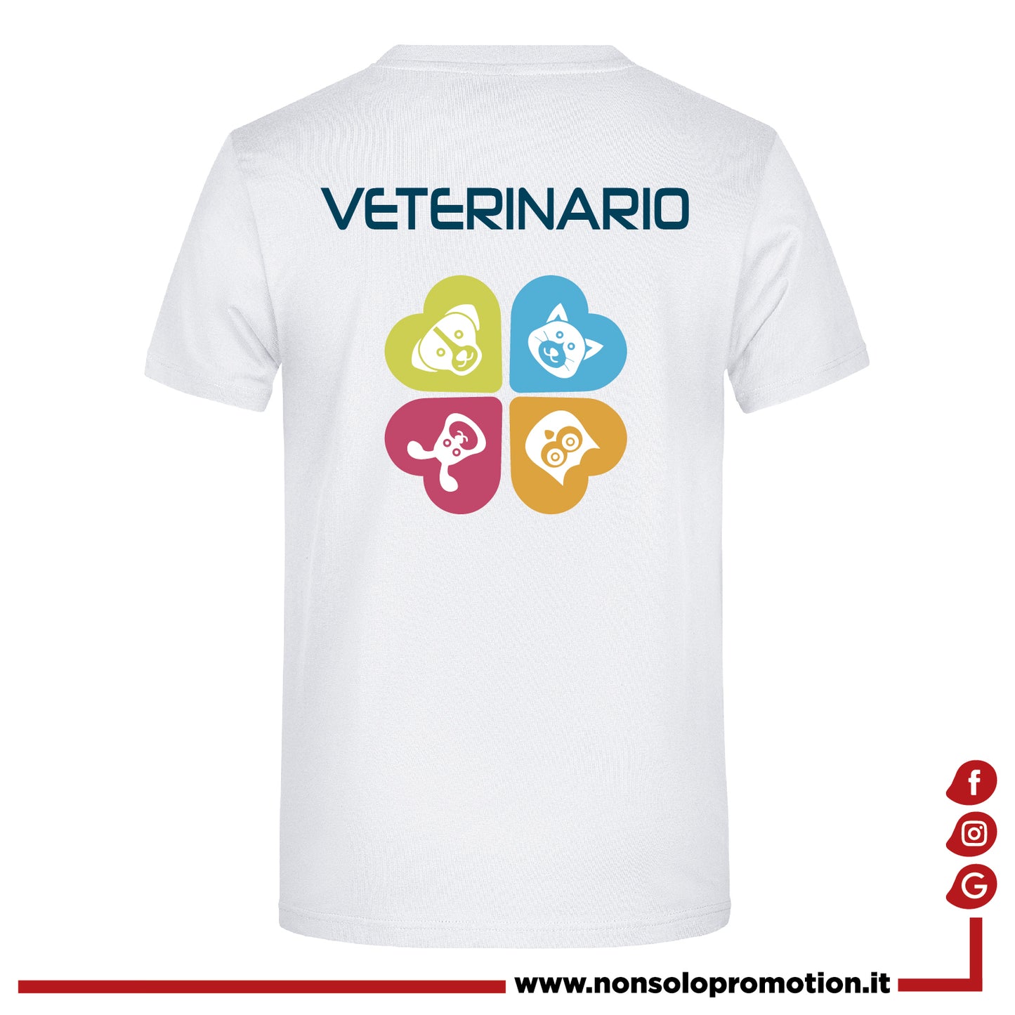 T-shirt Veterinario - Personalizzata con nome