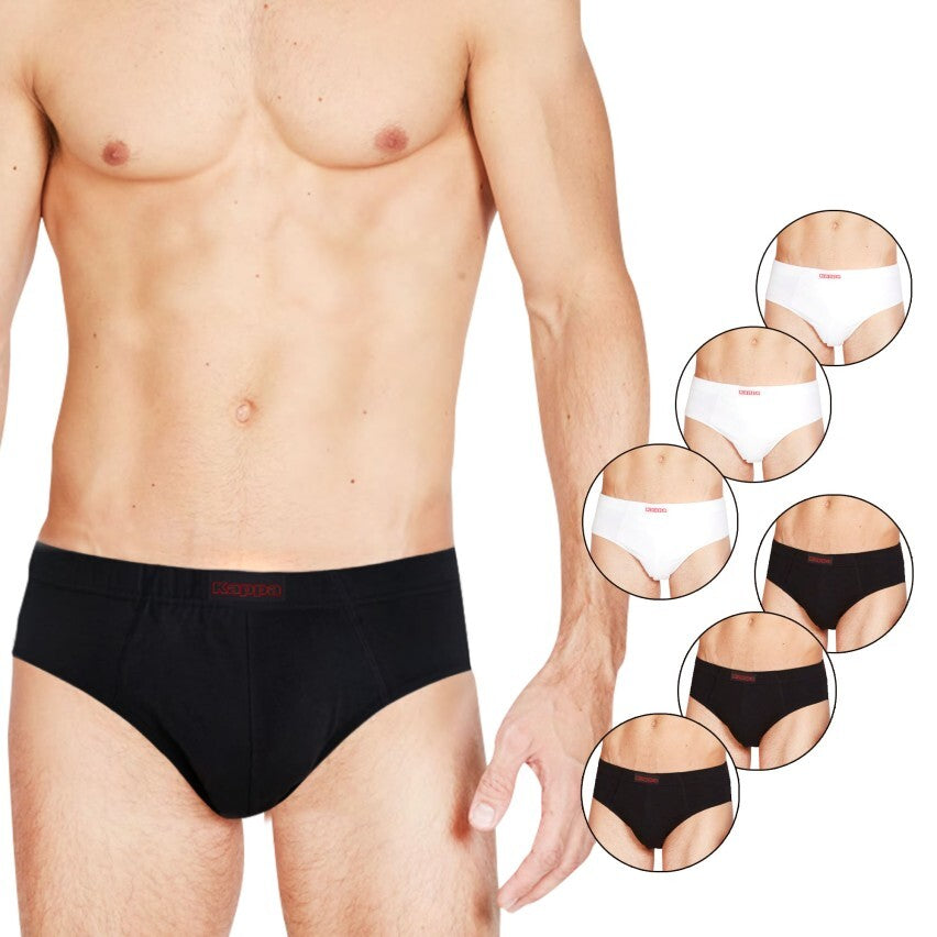 Slip uomo Kappa K1101 in cotone elasticizzato 3 pezzi